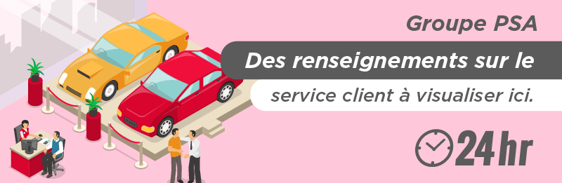 Service client numéro téléphone de Groupe PSA (Peugeot société anonyme)