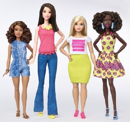 Déclinaison des poupées Barbie par Mattel ?