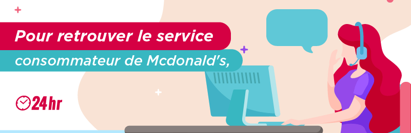 Téléphone et service client de McDonald’s