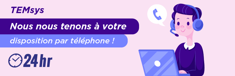 Appeler directement le téléphone TEMSYS