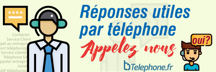 Réponses utiles par téléphone, Appelez nous, telephone.fr