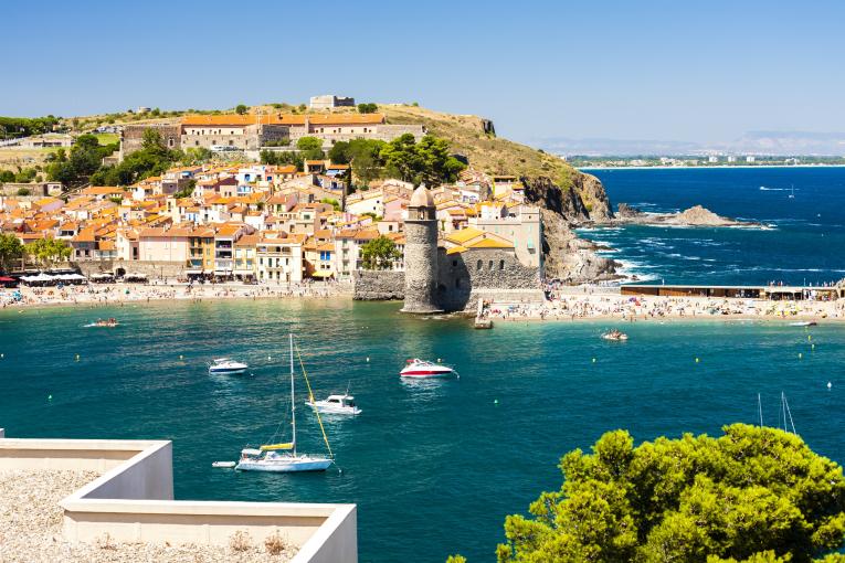 Vues de la ville et du port de Collioure