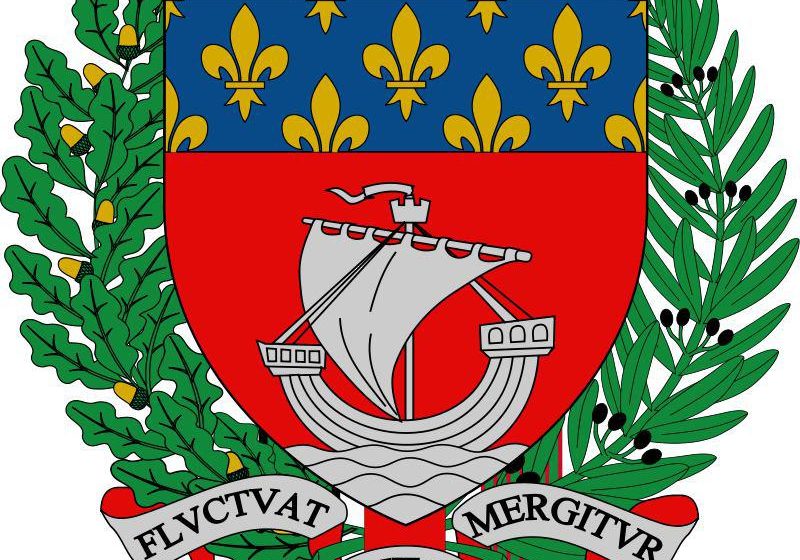 Blason de la commune de Paris (Source : Wikipédia Commons)