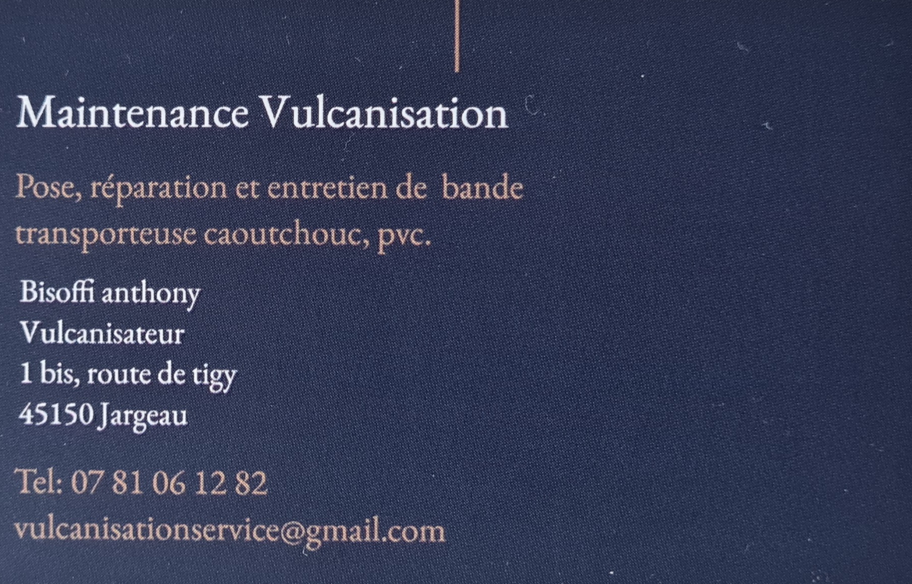 Maintenance Vulcanisation Téléphone